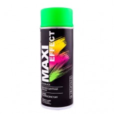 Maxi Color Емаль аерозольна флуоресцентна, зелена, 400мл