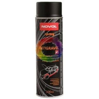 Антигравійне покриття NOVOL SPRAY ANTIGRAVEL MS BLACK 500 мл (Чорний)