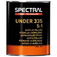 Акриловая автомобильная грунтовка SPECTRAL Under 335 Р1, белый, 3,5 л + Отвердитель Н6525, 0,7 л