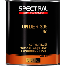 Акрилова автомобільна грунтовка SPECTRAL Under 335 Р5, чорний, 3,5 л + Затверджувач Н6525, 0,7 л