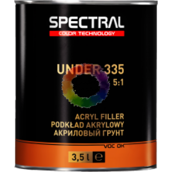Акрилова автомобільна грунтовка SPECTRAL Under 335 Р5, чорний, 3,5 л + Затверджувач Н6525, 0,7 л