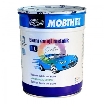 Автоемаль для фарбування авто металік 391 Робін Гуд Mobihel 1 л