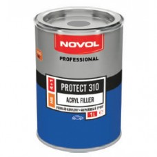 Акриловый грунт для авто Novol PROTECT 310  4+1, серый, 1 л (без отвердителя)