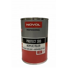 Акриловий грунт Novol PROTECT 300 4+1, червоний, 1 л (без затверджувача)