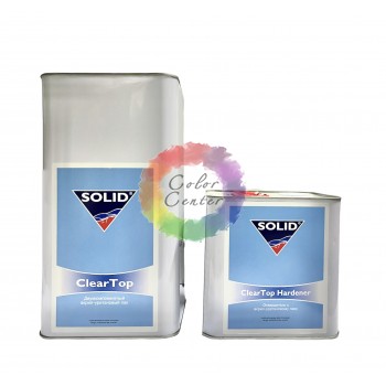  Лак SOLID TOP CLEAR MS 2+1, 5л + затверджувач, 2,5л