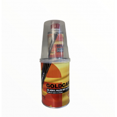 Автомобільний акриловий грунт Gold Car Plus 2К мокрий по мокрому 6+1, сірий 0,9 л + 0,15 мл відп.