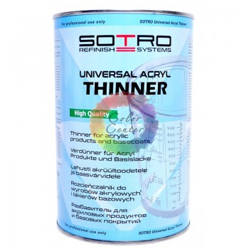 SOTRO Розріджувач для акрилових продуктів (Acryl Thinner), 1л