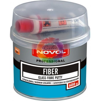 Шпатлевка со стекловолокном Novol FIBER , 0,6 кг