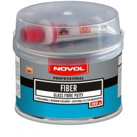 Шпатлевка автомобильная со стекловолокном Novol FIBER 0,2 кг