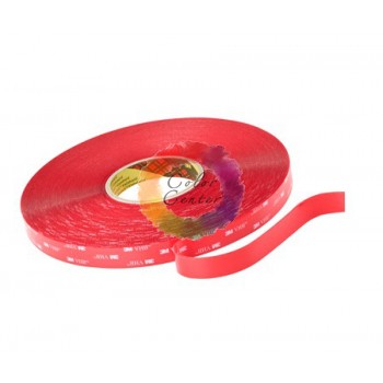Прозорий двосторонній скотч 3M 49109 VHB 4910 9мм х 5м х  1м