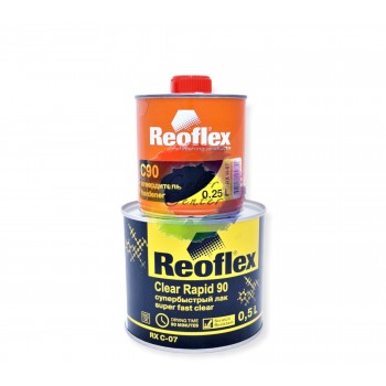 Reoflex Супершвидкий лак із затверджувачем, 0,5л + 0,25 л
